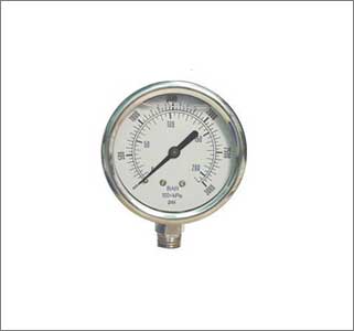 Pressure Gauge Ss Body Ss Internal