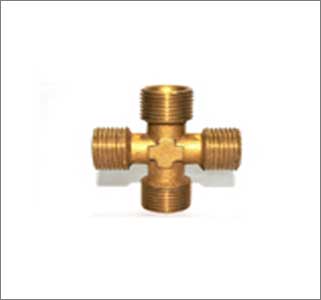 Brass Cross Male