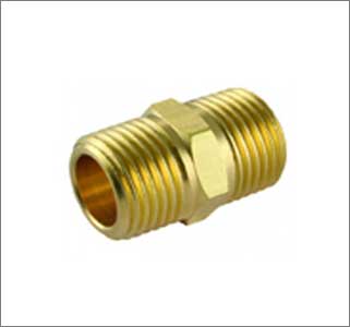 Brass Hex Nipple