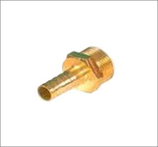 Brass Reducing Hose Nipple Male