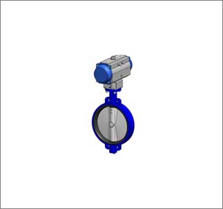 Butterfly Valve With Actuator